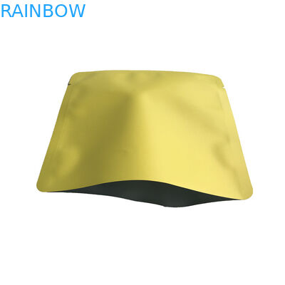 لوگو سفارشی درجه غذایی پاک جلو زیپ 3 جانبی مهر و موم کیسه برای ماسک صورت