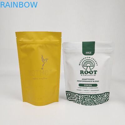 فابریک مستقیم چاپ شده مایلار ضد رطوبت زیپ قفل کیسه بسته بندی میان وعده کیسه ایستاده برای بسته بندی میان وعده های غذایی