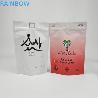 رنگارنگ چاپ دیجیتال ورق آلومینیوم قابل باز کردن ایستادن ضد بوی زیپ سفارشی Mylar بسته بندی کیسه کیسه برای غذا