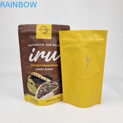 رنگارنگ چاپ دیجیتال ورق آلومینیوم قابل باز کردن ایستادن ضد بوی زیپ سفارشی Mylar بسته بندی کیسه کیسه برای غذا