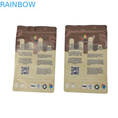 120 بسته بندی کیسه ناشتا با سطح مات و چاپ دیجیتال برای محصولات