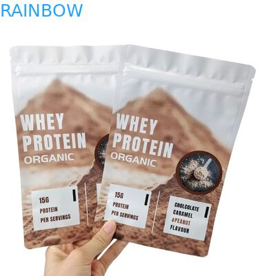 سفارش سفارشی پذیرفته شده بسته بندی کیسه میان وعده با 120 ضخامت و Zipper بسته بندی