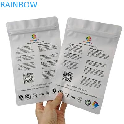 سفارش سفارشی پذیرفته شده بسته بندی کیسه میان وعده با 120 ضخامت و Zipper بسته بندی