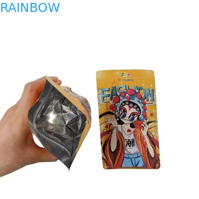 سفارش سفارشی پذیرفته شده بسته بندی کیسه میان وعده با طراحی سفارشی