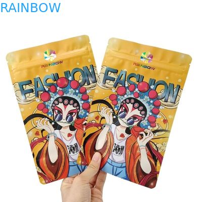 سفارش سفارشی پذیرفته شده بسته بندی کیسه میان وعده با طراحی سفارشی