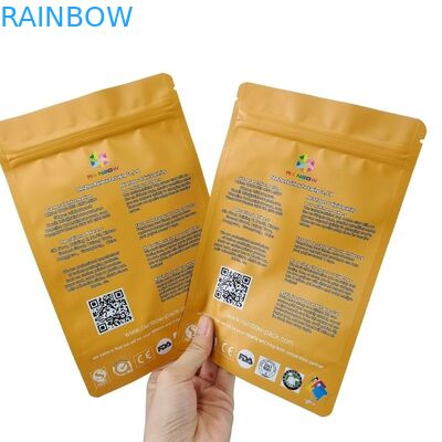 سفارش سفارشی پذیرفته شده بسته بندی کیسه میان وعده با طراحی سفارشی