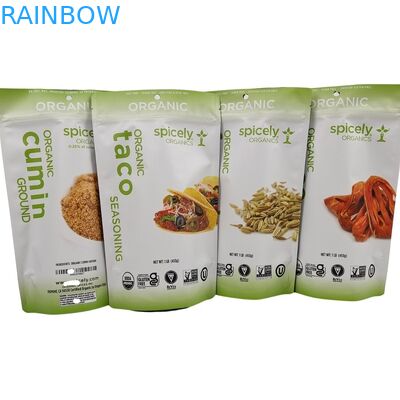 بسته بندی کیسه های پلاستیکی با شکاف پاره برای نمایش آسان و یکبار مصرف