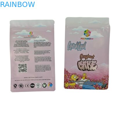 کوله های اسنک با کف مسطح و مقاوم در برابر اشک برای کیسه بسته بندی شکلات