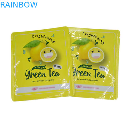 مهر گرمایی کوچک اندازه سه طرف مهر کیسه های نمونه صاف بسته برای ماسک صورت