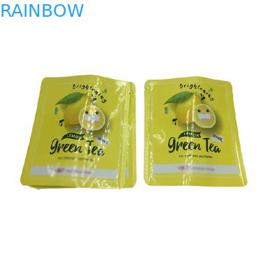 مهر گرمایی کوچک اندازه سه طرف مهر کیسه های نمونه صاف بسته برای ماسک صورت