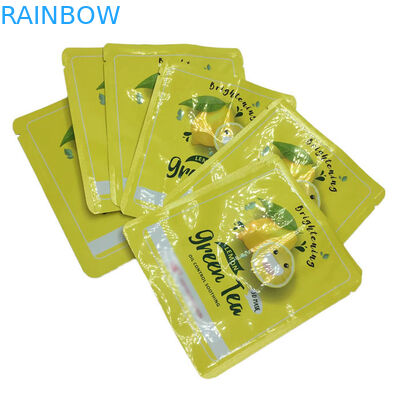 مهر گرمایی کوچک اندازه سه طرف مهر کیسه های نمونه صاف بسته برای ماسک صورت