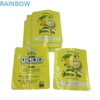 مهر گرمایی کوچک اندازه سه طرف مهر کیسه های نمونه صاف بسته برای ماسک صورت