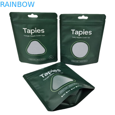 از کارخانه عرضه شده با استفاده مجدد مهر و موم شده Mylar Nipple Patch بسته بندی کیسه چاپ سفارشی ضد بوی کیسه با لوگو