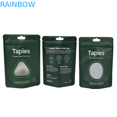 از کارخانه عرضه شده با استفاده مجدد مهر و موم شده Mylar Nipple Patch بسته بندی کیسه چاپ سفارشی ضد بوی کیسه با لوگو