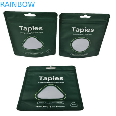 از کارخانه عرضه شده با استفاده مجدد مهر و موم شده Mylar Nipple Patch بسته بندی کیسه چاپ سفارشی ضد بوی کیسه با لوگو