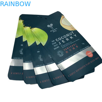 کیسه های فلت مایلار کیسه های بسته بندی نارگیل با پنجره شفاف