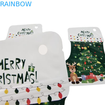 عمده چاپ سفارشی کیسه مایلار با زیپر شکل برش مرطوب کیسه مایلار 3.5g پنبه ضد بوی بسته بندی آب نبات