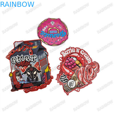 کیسه های چاپ دیجیتال با دقت بالا برای کیسه های برش مرسوم 3.5g ضد بوی