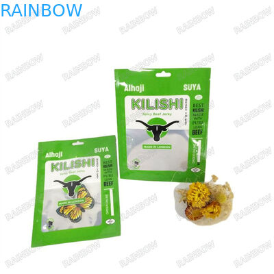 چاپ دیجیتال 100٪ کیف های کاغذی کرفت قابل تجزیه سفارشی تولید کنندگان بایستید بسته بندی مواد غذایی زیپ کیسه پلاستیکی C