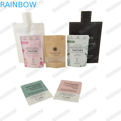 آب آشامیدنی کیسه پلاستیکی مایع بسته بندی پلاستیکی قابل استفاده مجدد کیسه غذا