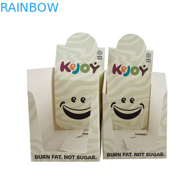 چاپ رنگ نقطه ای جعبه بسته بندی کاغذی برای مقدار سفارشی و چاپ CMYK