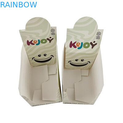 چاپ رنگ نقطه ای جعبه بسته بندی کاغذی برای مقدار سفارشی و چاپ CMYK