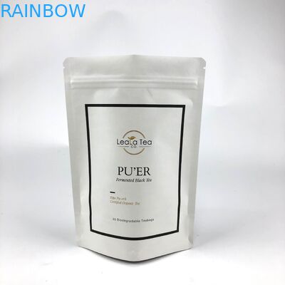 کیسه های ایستاده قابل بسته بندی مجدد با لوگو سفارشی برای بسته بندی کیسه های چای خشک