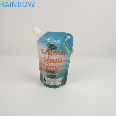 تا 10 رنگ بسته بندی شده کیسه های انعطاف پذیر اسپوت با گزینه های شکاف اشک