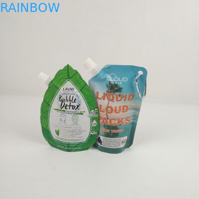 تا 10 رنگ بسته بندی شده کیسه های انعطاف پذیر اسپوت با گزینه های شکاف اشک