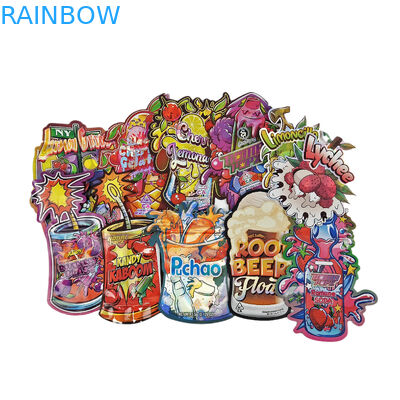 کوله های زپ ضدعفونی کننده برای کودکان کوله های هولوگرافیک برای میان وعده ها و کالاها کوله های پلاستیکی