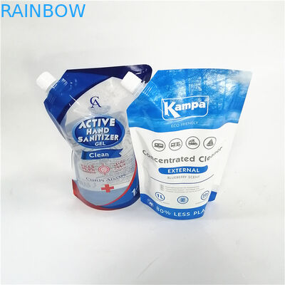 کیسه های ایستاده قابل بازیافت با انواع مختلف کلاه برای بسته بندی سازگار با محیط زیست