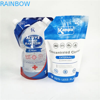 کیسه های ایستاده قابل بازیافت با انواع مختلف کلاه برای بسته بندی سازگار با محیط زیست