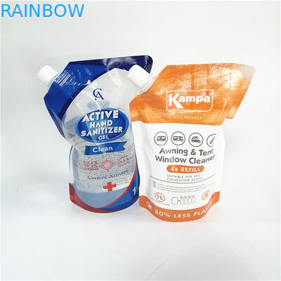 کیسه های ایستاده قابل بازیافت با انواع مختلف کلاه برای بسته بندی سازگار با محیط زیست