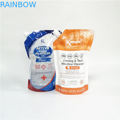 کیسه های ایستاده قابل بازیافت با انواع مختلف کلاه برای بسته بندی سازگار با محیط زیست