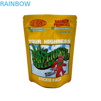 بسته بندی میان وعده ها محلول بسته بندی کیف ورق با مانع بالا و ضد رطوبت