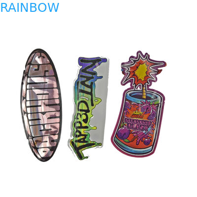 لوگو سفارشی چاپ شده کوله های زپ کوچک 3.5g بسته بندی درجه غذایی ضد بوی با زپ Mylar Ba