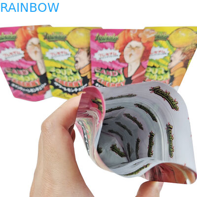 بسته بندی رنگین علف های عطر دار با کیسه های ضد بچه