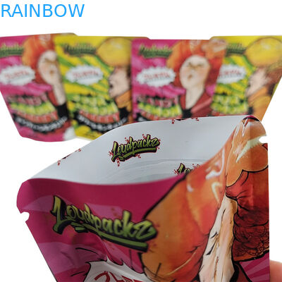 بسته بندی رنگین علف های عطر دار با کیسه های ضد بچه