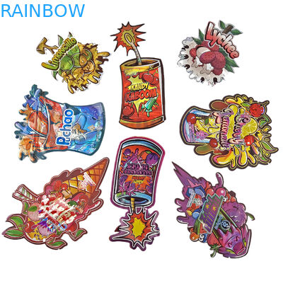 کیسه های غذایی چاپ شده سفارشی بسته بندی پلاستیکی بسته بندی پلاستیکی خاص با Ziplock 3.5g کیسه های میان وعده مایلار