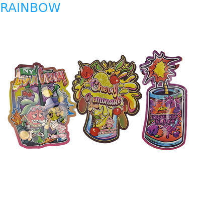 کیسه های غذایی چاپ شده سفارشی بسته بندی پلاستیکی بسته بندی پلاستیکی خاص با Ziplock 3.5g کیسه های میان وعده مایلار