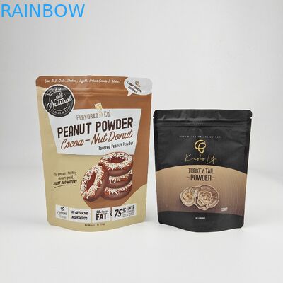 بسته سبز مته کیسه ایستاده / بسته بندی ورق آلومینیوم کیسه زیپ قفل / کیسه های غذایی ذخیره سازی مایلار