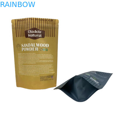 بسته بندی کیسه ی اسنک کاغذهای قهوه ای کرافت