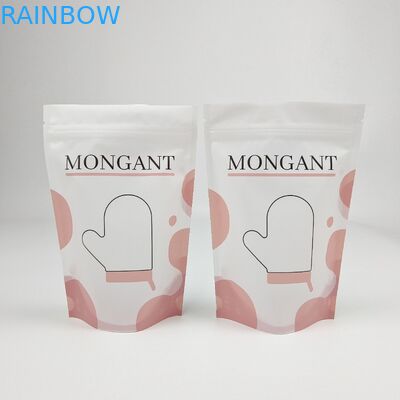 کیف قفسه ای زپ قفل شده از ورق آلومینیوم لایه دار / کیف فولیک سفید ماتی / کیف قهوه ای زپ قفل شده سفارشی