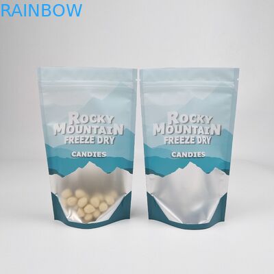 مهر گرمایی چاپی سفارشی 250g 500g Candy Doypack ضد بوی بلند شدن کیسه پلاستیکی بسته بندی Mylar Ziplock