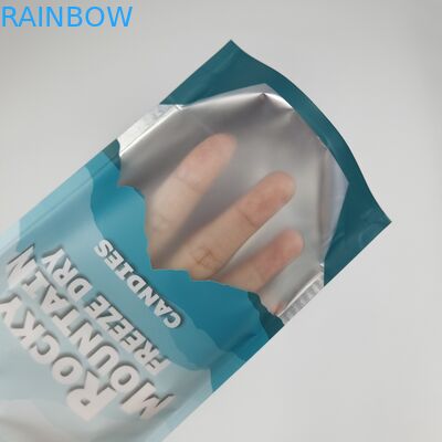 مهر گرمایی چاپی سفارشی 250g 500g Candy Doypack ضد بوی بلند شدن کیسه پلاستیکی بسته بندی Mylar Ziplock