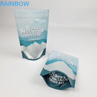 مهر گرمایی چاپی سفارشی 250g 500g Candy Doypack ضد بوی بلند شدن کیسه پلاستیکی بسته بندی Mylar Ziplock