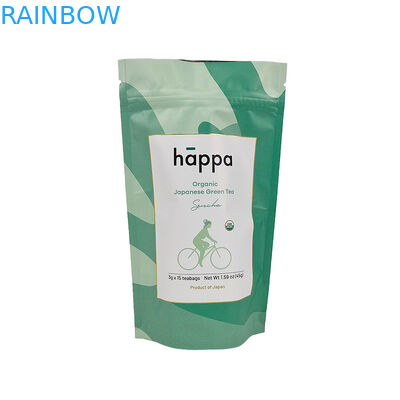 کوله زپ ایستاده اندازه مناسب برای بسته های نمونه لوازم آرایشی