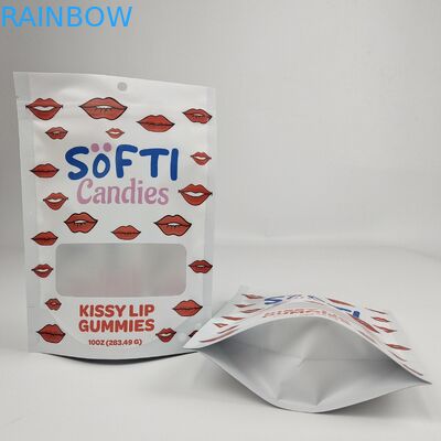 بهترین فروشنده مواد غذایی درجه ضد بوی ضد رطوبت ورق آلومینیوم لاستیک زیپ قفل کیسه ایستاده