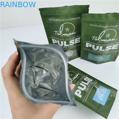 مناسب ترین فروش با ارزش ترین فروش سازگار با محیط زیست سفارشی برچسب خصوصی بسته بندی ایستاده برای چای