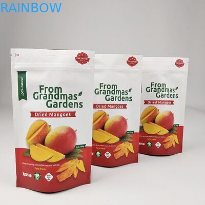 کیسه ایستاده با زیپ ضد بوی ضد رطوبت ضد مواد غذایی کیسه های بسته بندی پلاستیکی